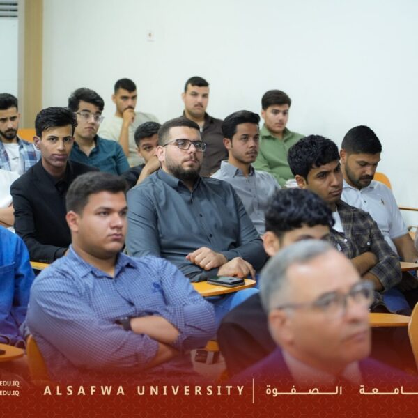 Students of the Department of Biomedical Engineering Technologies at Al-Safwa University Deliver a Scientific Lecture